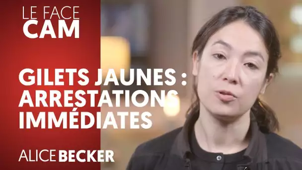 GILETS JAUNES : ARRESTATIONS IMMÉDIATES