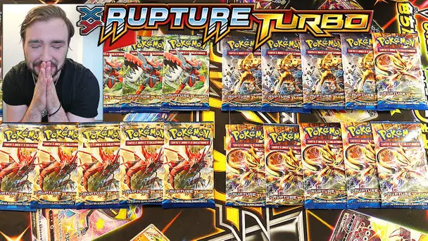 JUSTE ENVIE DE PLEURER ! Ouverture de 20 Boosters Pokémon XY RUPTURE TURBO !