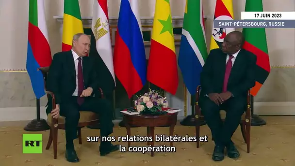 Russie : Poutine et Ramaphosa ont discuté des aspects de la résolution de la crise ukrainienne