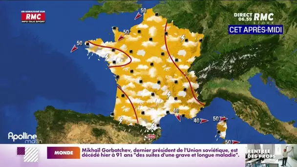 Votre météo du mercredi 31 août 2022