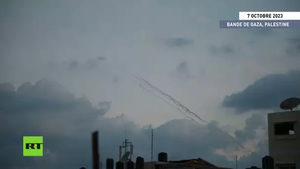 Barrage de roquettes tirées depuis la bande de Gaza en direction d'Israël