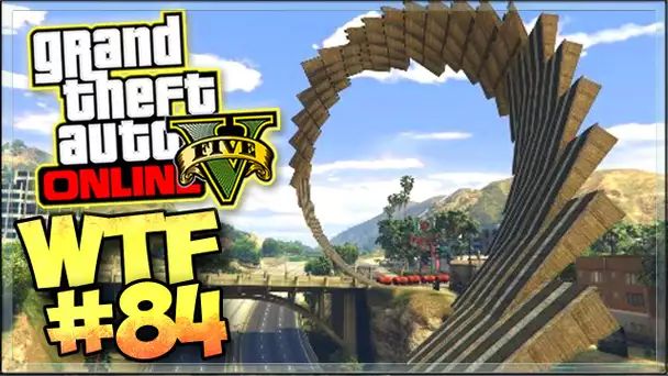 EPIC SPIRAL MEGA RAMPE ! - GTA 5 ONLINE ( GTA 5 COURSE WTF #84 )