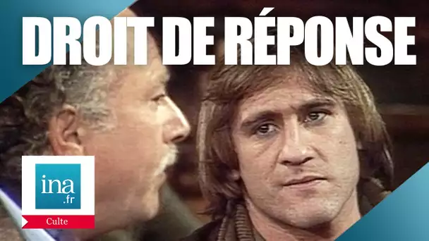 "Droit de réponse" : La 1ère avec Coluche, Gérard Depardieu, Cabu… | Archive INA