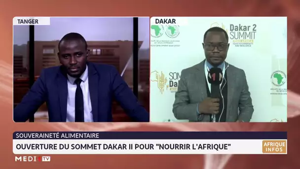Ouverture du sommet Dakar II pour "Nourrir l'Afrique"