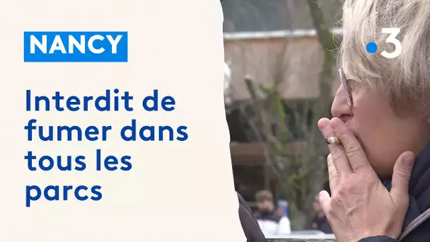 Interdiction de fumer dans les 24 parcs de Nancy dès 2024