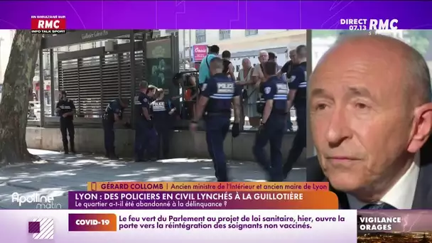 Gérard Collomb dénonce un "maire tenu par sa majorité d'extrême-gauche"