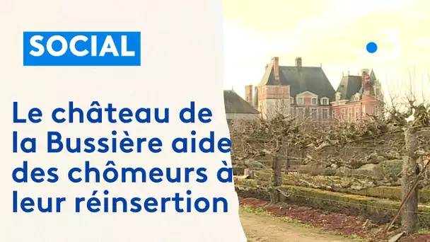 Des demandeurs d'emploi en immersion au château de la Bussière