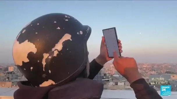 Gaza : après une semaine de coupure, retour progressif du téléphone et internet • FRANCE 24