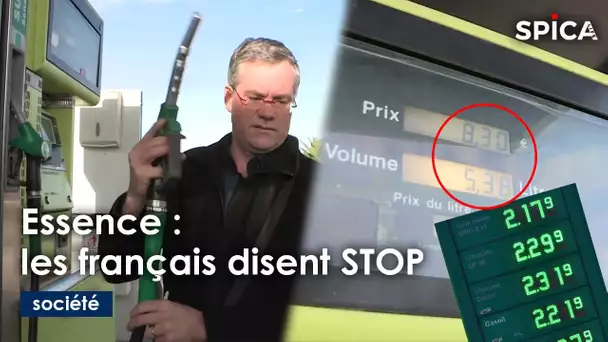 Essence : les français disent STOP