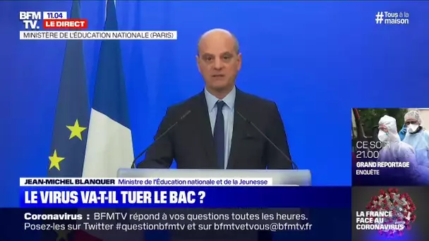 Le bac et le brevet 2020 intégralement en contrôle continu: l'intégralité des annonces de Blanquer