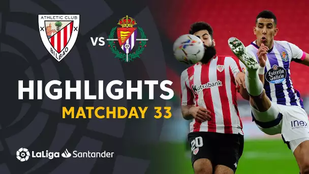 Highlights Athletic Club vs Real Valladolid (2-2)