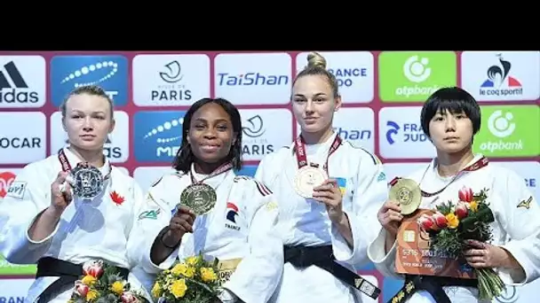 Judo : les Françaises Priscilla Gneto et Blandine Pont en or à Paris