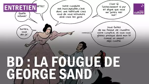 Catel et Claire Bouilhac mettent en bulles la fougue de George Sand