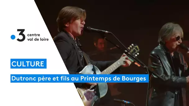 Printemps de Bourges : le concert de Jacques et Thomas Dutronc