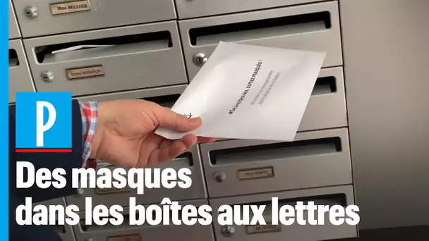 A Sceaux, le maire distribue des masques dans les boîtes aux lettres