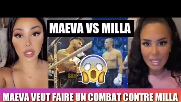 MAEVA VEUT FAIRE UN COMBAT DE BOXE CONTRE MILLA ! 😱 LE COMBAT ENTRE BENJI ET DYLAN LUI L'A MOTIVÉ !