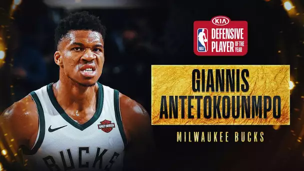 Giannis Antetokounmpo Wins 2020 Kia NBA Defensive Player Of The Year!