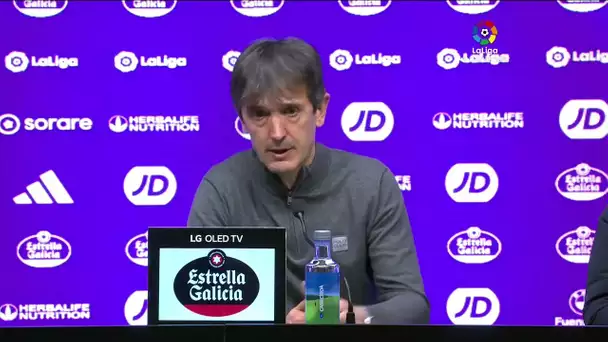 Rueda de prensa R. Valladolid CF vs AC Osasuna