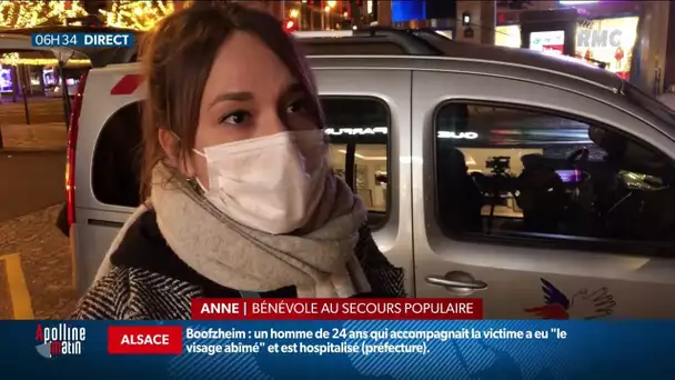 Nouvel an: le Secours Populaire a vécu une nuit auprès des sans-abri