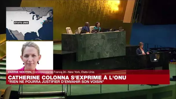 Catherine Colonna affirme que "Paris croit aux solutions africaines aux crises africaines"