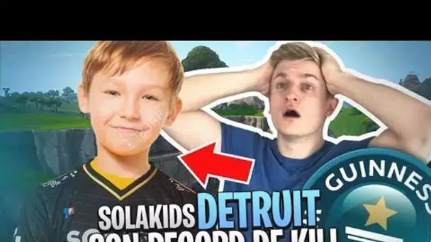 SOLARY KIDS DETRUIT SON RECORD DE KILL ET TENTE LE WORLD RECORD SUR FORTNITE