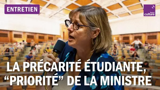 Sylvie Retailleau, ministre de l'Enseignement supérieur: "Ma priorité, c'est la précarité étudiante"