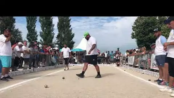 Mondial La Marseillaise à pétanque 2021 - Quart de finale : Meilleurs points partie Pierre Maurel