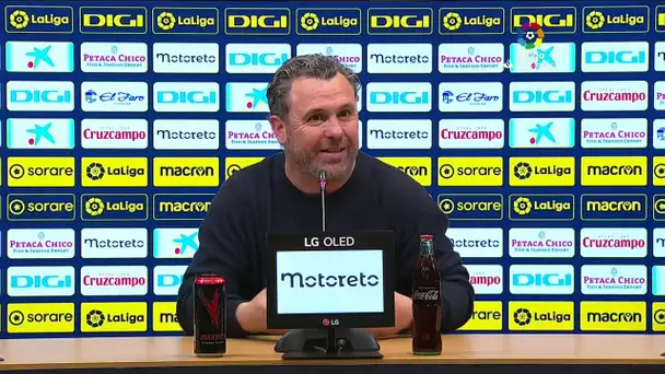 Rueda de prensa Cádiz CF vs Getafe CF