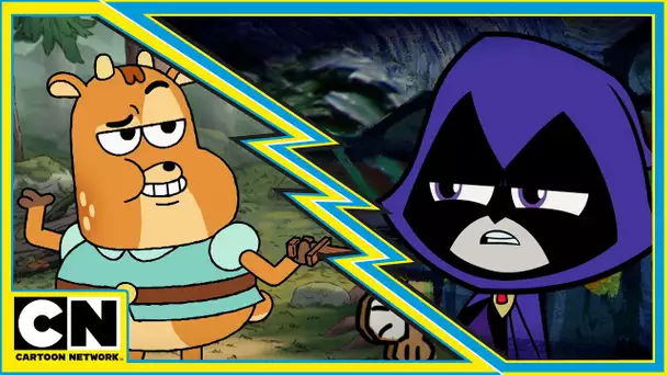 Combat des héros | Compilation spéciale du Prince Ivandoe vs les Teen Titans Go ! | Cartoon Network