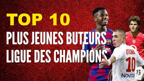 TOP 10 plus JEUNES BUTEURS en Ligue des Champions
