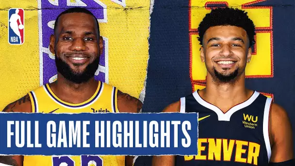 LAKERS at NUGGETS | FULL GAME HIGHLIGHTS | December 3, 2019