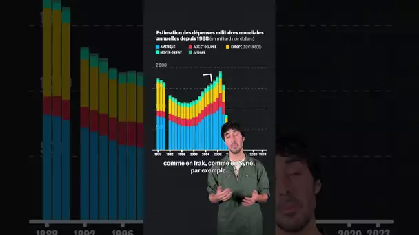 Comment le monde s'est réarmé en 35 ans