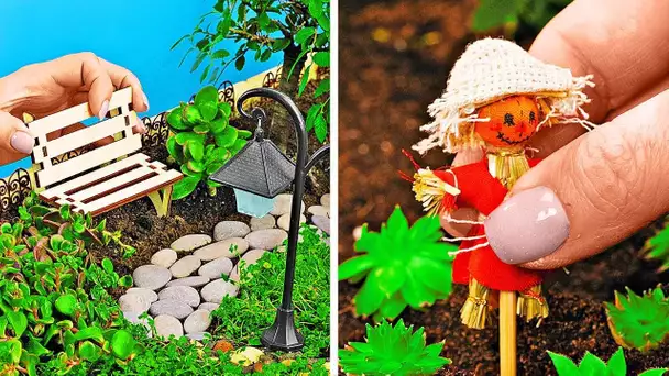 Ferme-Jardin Miniature || Créations Artisanales et Bricolage Miniature