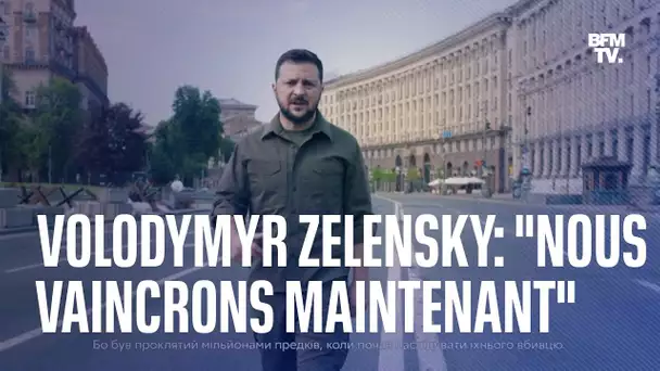 Volodymyr Zelensky: "