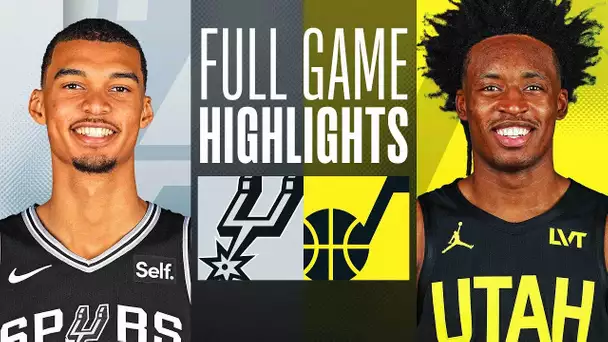 SPURS at JAZZ | FULL GAME HIGHLIGHTS | March 27, 2024