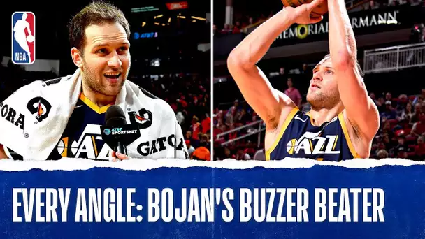 Every Angle Of Bojan Bogdanovic's Buzzer Beater | Feb. 9, 2020