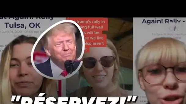 Comment Trump s'est fait avoir par des milliers d'utilisateurs de TikTok