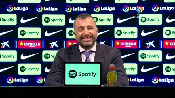 Rueda de prensa FC Barcelona vs RCD Espanyol de Barcelona