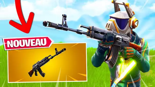 LE NOUVEAU FUSIL D&#039;ASSAUT LOURD SUR FORTNITE ... (+ PACK GALAXY)