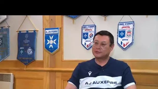 AJ Auxerre : entretien avec James Zhou, le président du club