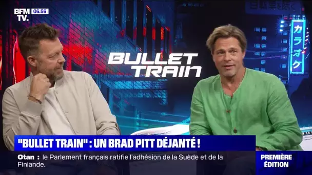 Embarquez avec Brad Pitt pour un thriller déjanté à bord du "Bullet Train"