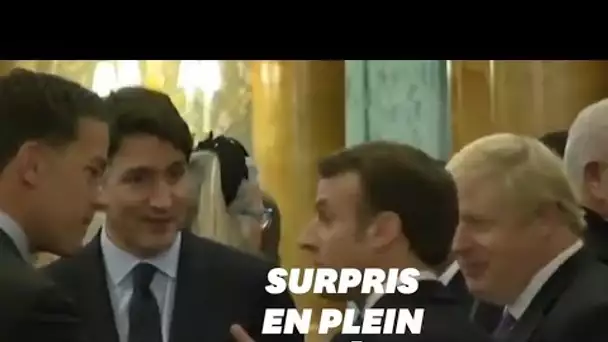 Macron, Trudeau et Johnson semblent rire de Trump dans une vidéo en marge de l'Otan