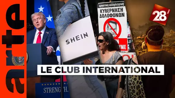 Arrivée de Shein en France, armée américaine, Bad Bunny… : Le Club international | 28 minutes | ARTE