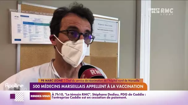 500 médecins marseillais appellent à la vaccination