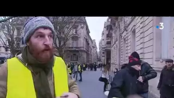 La manifestation des gilets jaunes ce samedi 26 janvier à Bordeaux