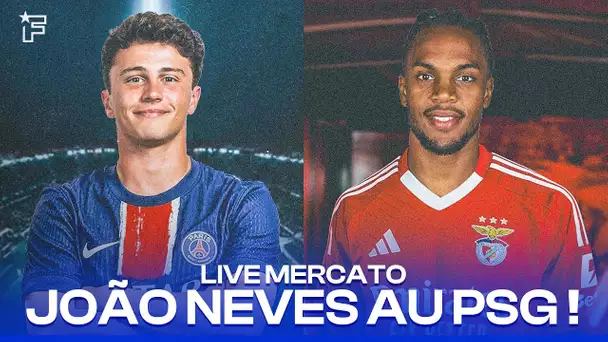 Le Barça cherche un plan B à Nico Williams, João Neves quasi bouclé au PSG ! | LIVE MERCATO