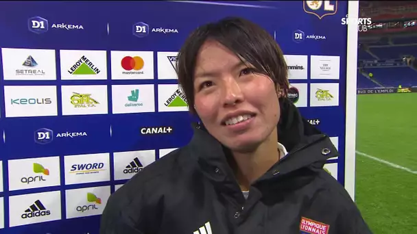 Canal Sports Club - La réaction de la lyonnaise Saki Kumagai après OL / PSG