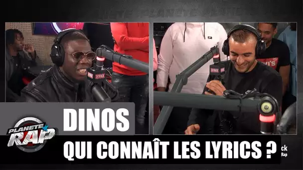 Dinos & Sofiane - Qui connaît les lyrics ? #PlanèteRap