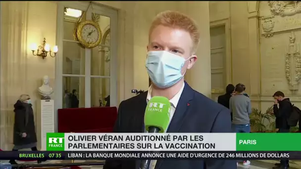 Olivier Véran auditionné par les parlementaires sur la stratégie vaccinale