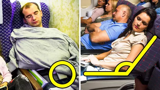 10 Astuces Peu Connues Pour un Sommeil Parfait en Avion